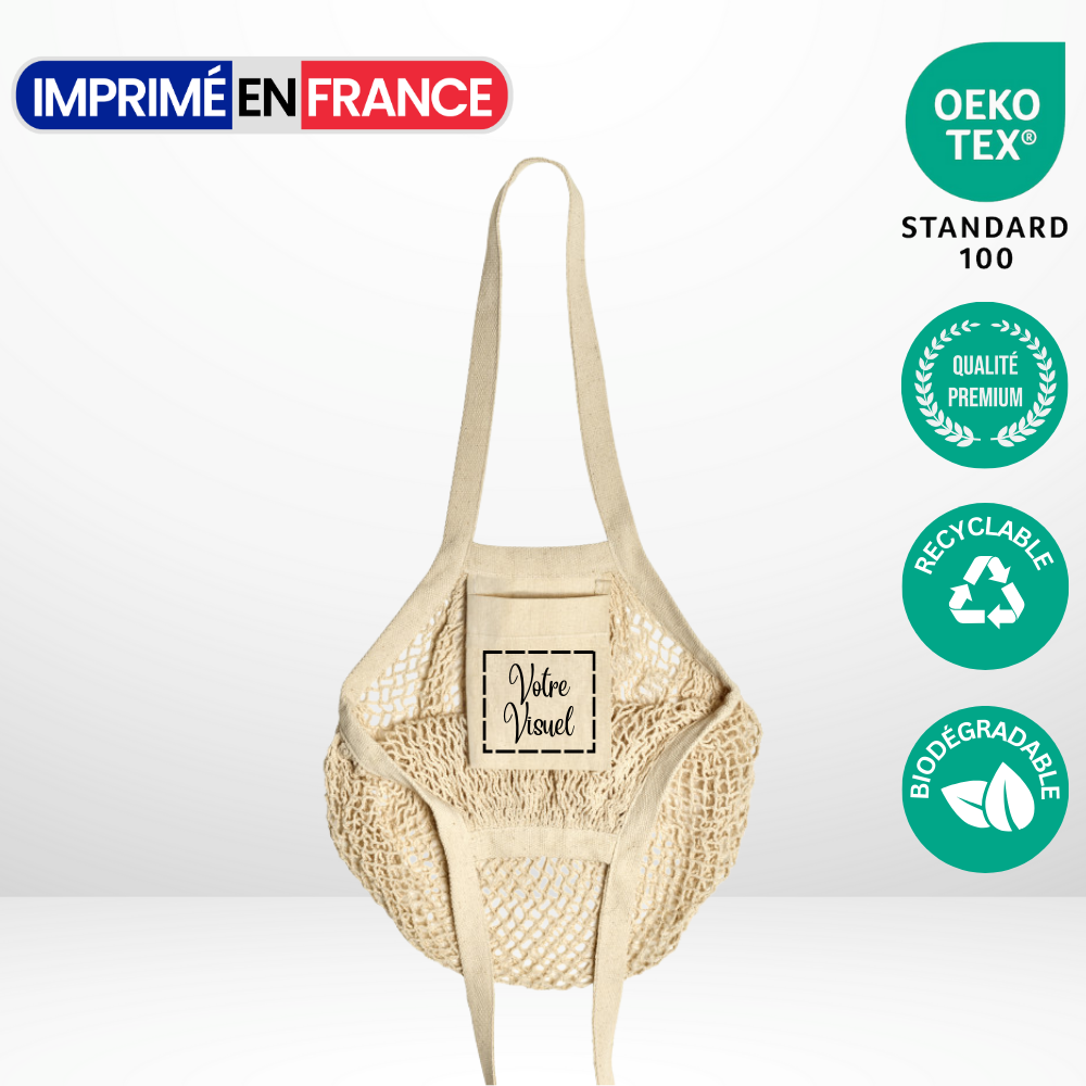 SAC FILET COTON BIO REPLIABLE : MIA
