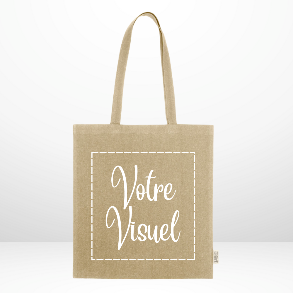 Tote bag Java 140 g/m² coton recyclé – personnalisable